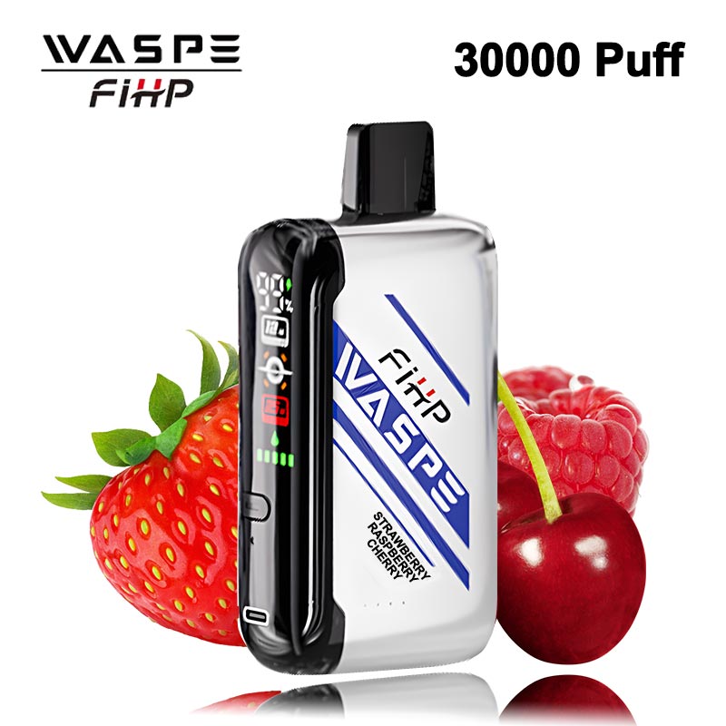 Waspe Fihp 30000 Puffs 16 Flavors Disposable Digital Vape