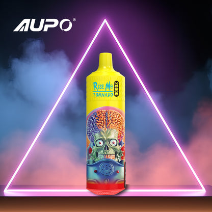 RahdM Tornado Rise Me Disposable Vape 20k Puffs E Cigarette Vape Fruit Flavours 20000 Puff Refillable Electronic Cigarettes 20MG Nic