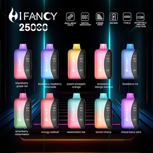HIFANCY RAINBOW 25000 Puffs Disposable Vape Wholesale