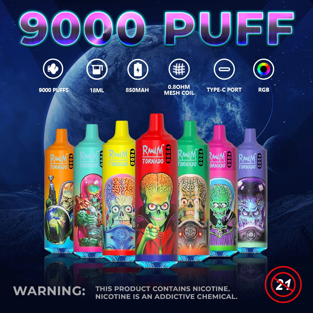 RandM Tornado 9000 Puffs Disposable Vape Wholesale