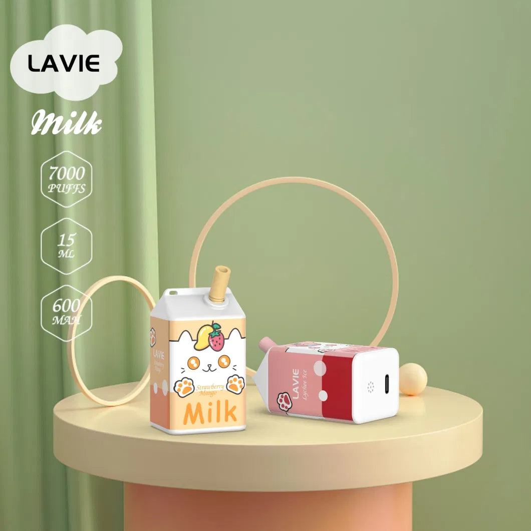 LAVIE Milk 7000 Puffs Disposable  Vape Wholesale