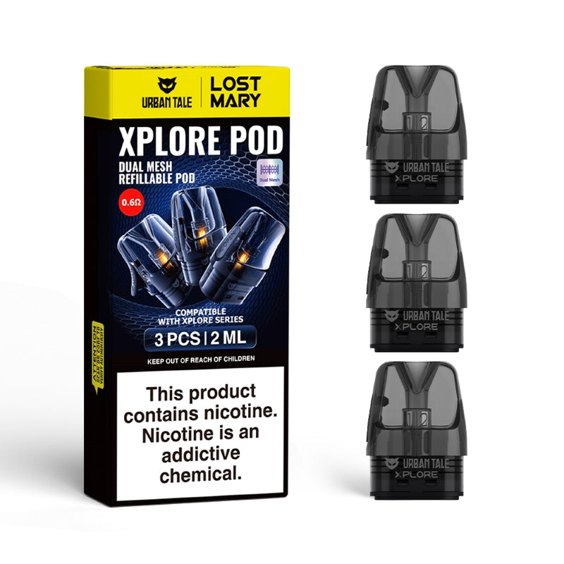Urban Tale X Lost Mary Xplore Replacement Pod Cartridge (3pcs/pack)