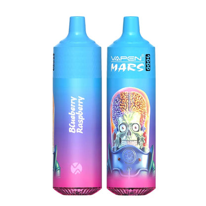 Vapen Mars 9000 puffs 9k bar disposable vaperechargeable popular in France