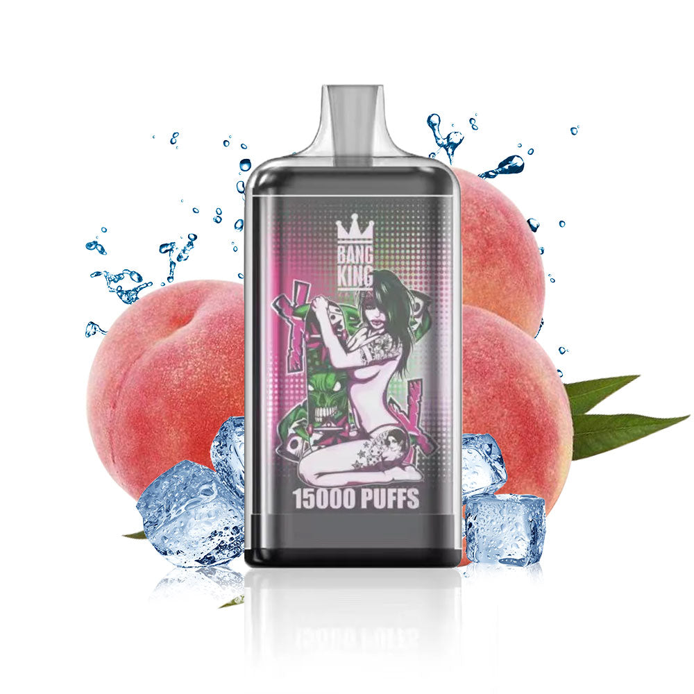 BANG KING Original 15k puffs 15000 vape 0% 2% 5%  free shipping France Germany-550mAh Battery, 25ml E-liquid, Multiple Nicotine 20 Flavors