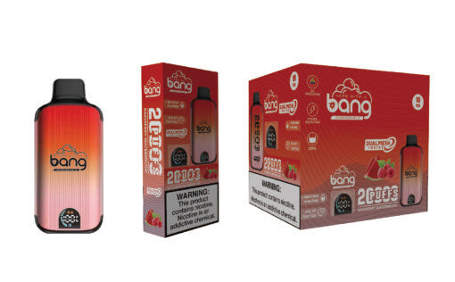 Bang 20000 Puffs Vape 20K Disposable Vape Pen(0% to 5% Nicotine)E Cigarette Prefilled 25ml 650mAh Battery 12 Flavors