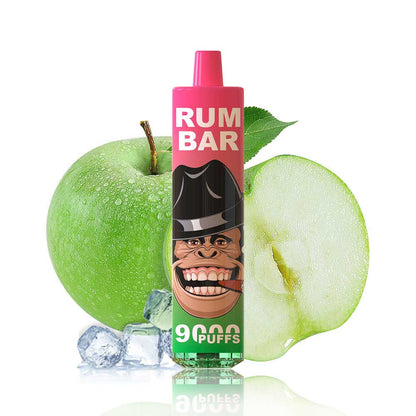 Rum Bar 9000 Puffs Vape RGB Light Rechargeable Wholesale Price