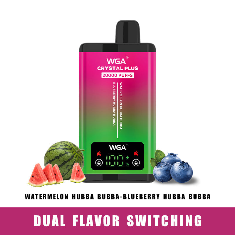 WGA vape WATERMELON HUBBA BUBBA/BLUEBERRY HUBBA BUBBA Pro Max Extra 20000 Puffs Disposable Vape