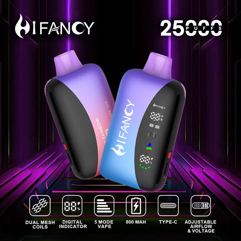 HIFANCY RAINBOW 25000 Puffs Disposable Vape Wholesale