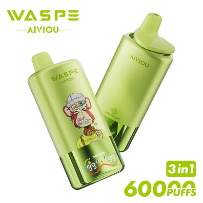 WASPE 3in1 60000 Puffs Disposable Vape Wholesale