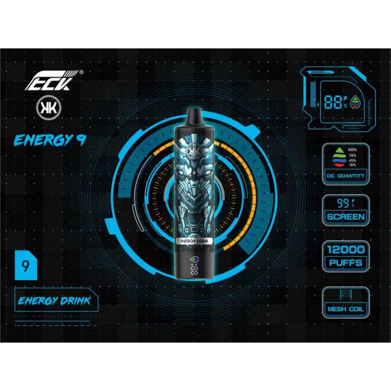 KK ENERGY9 ENERGY DRINK 12000 Puffs Disposable Vape Wholesale