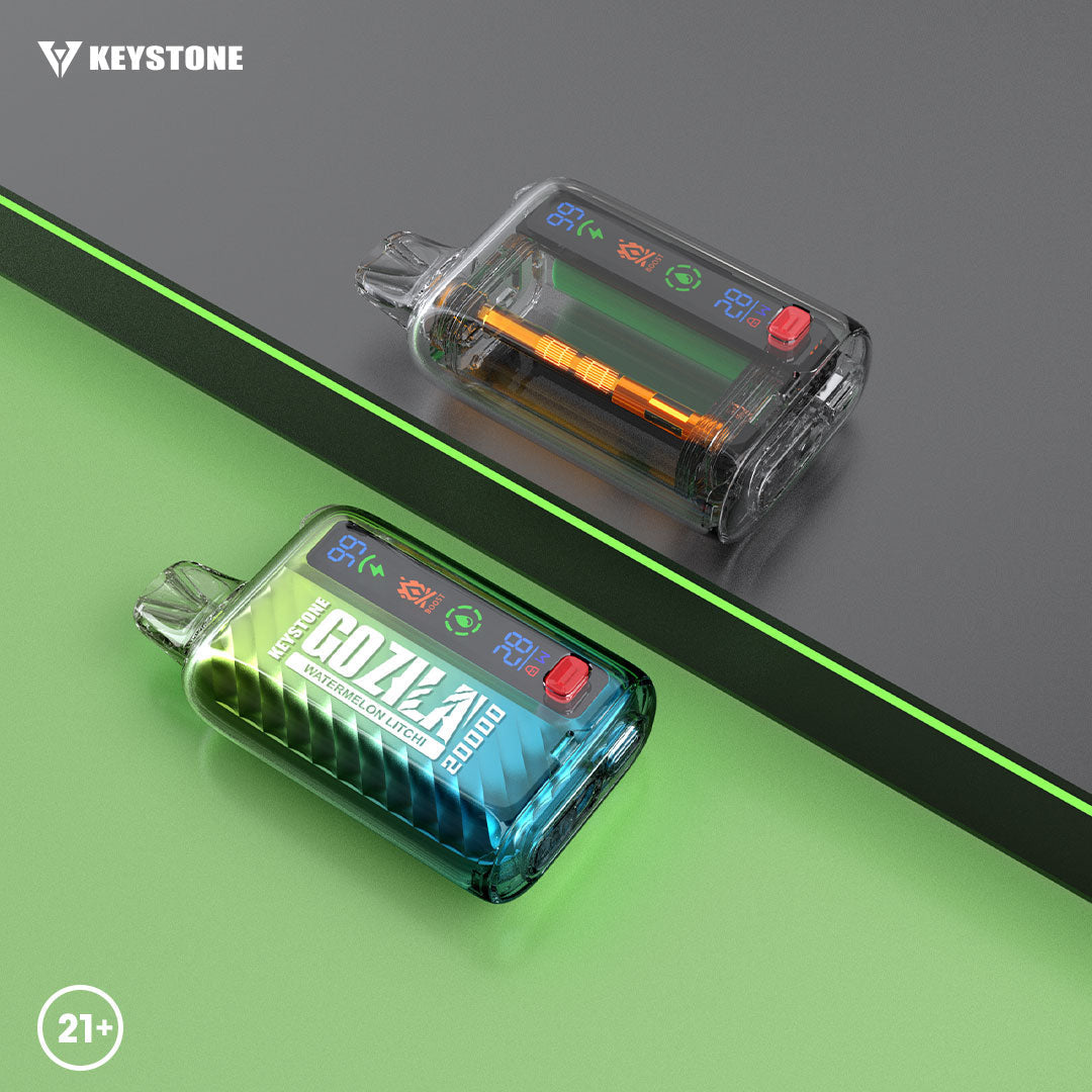 KEYSTONE Gozila 20000 Puffs Disposable Vape Wholesale-900mAh battery, 20ml E-liquid, Multiple Nicotine 15 Flavors