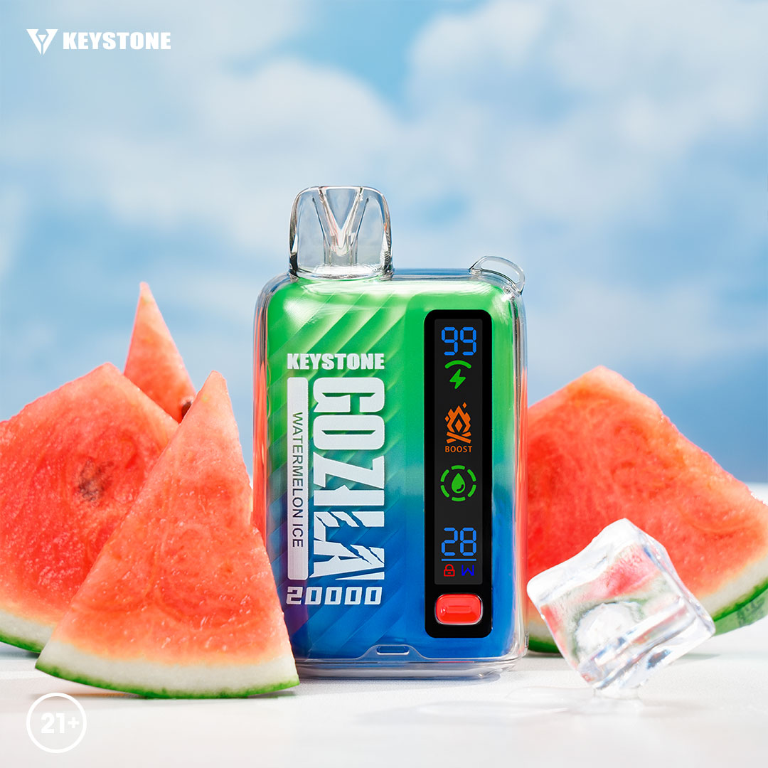 KEYSTONE Gozila 20000 Puffs Disposable Vape Wholesale-900mAh battery, 20ml E-liquid, Multiple Nicotine 15 Flavors