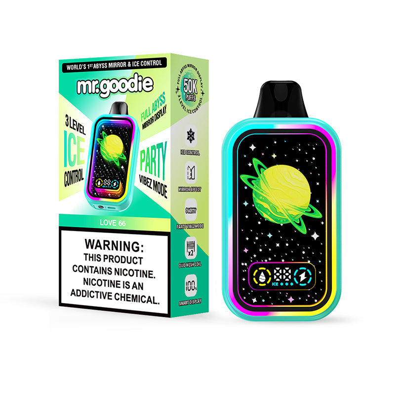 Mr.Goodie Abyss Mirror Ice Control 50000 Puffs Disposable Vape Wholesale