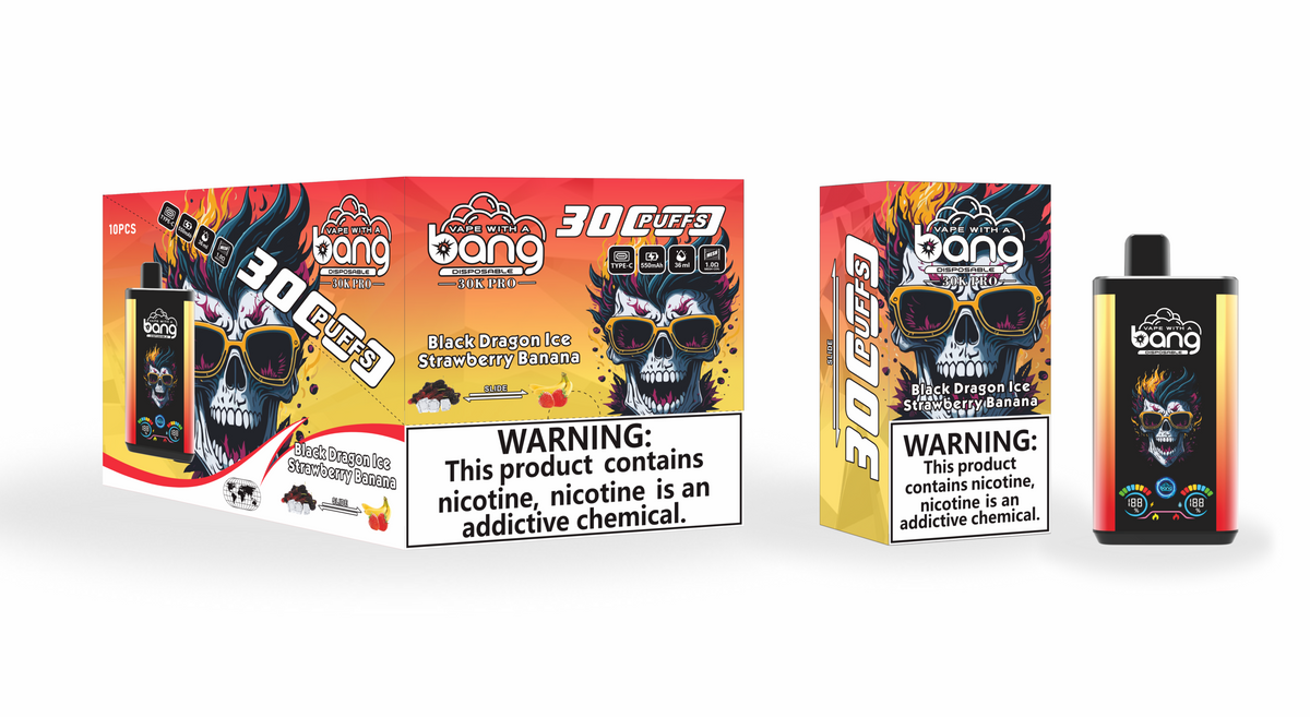 Bang 30000 PRO 30k puffs Disposable Vape 850mah  16 Flavors