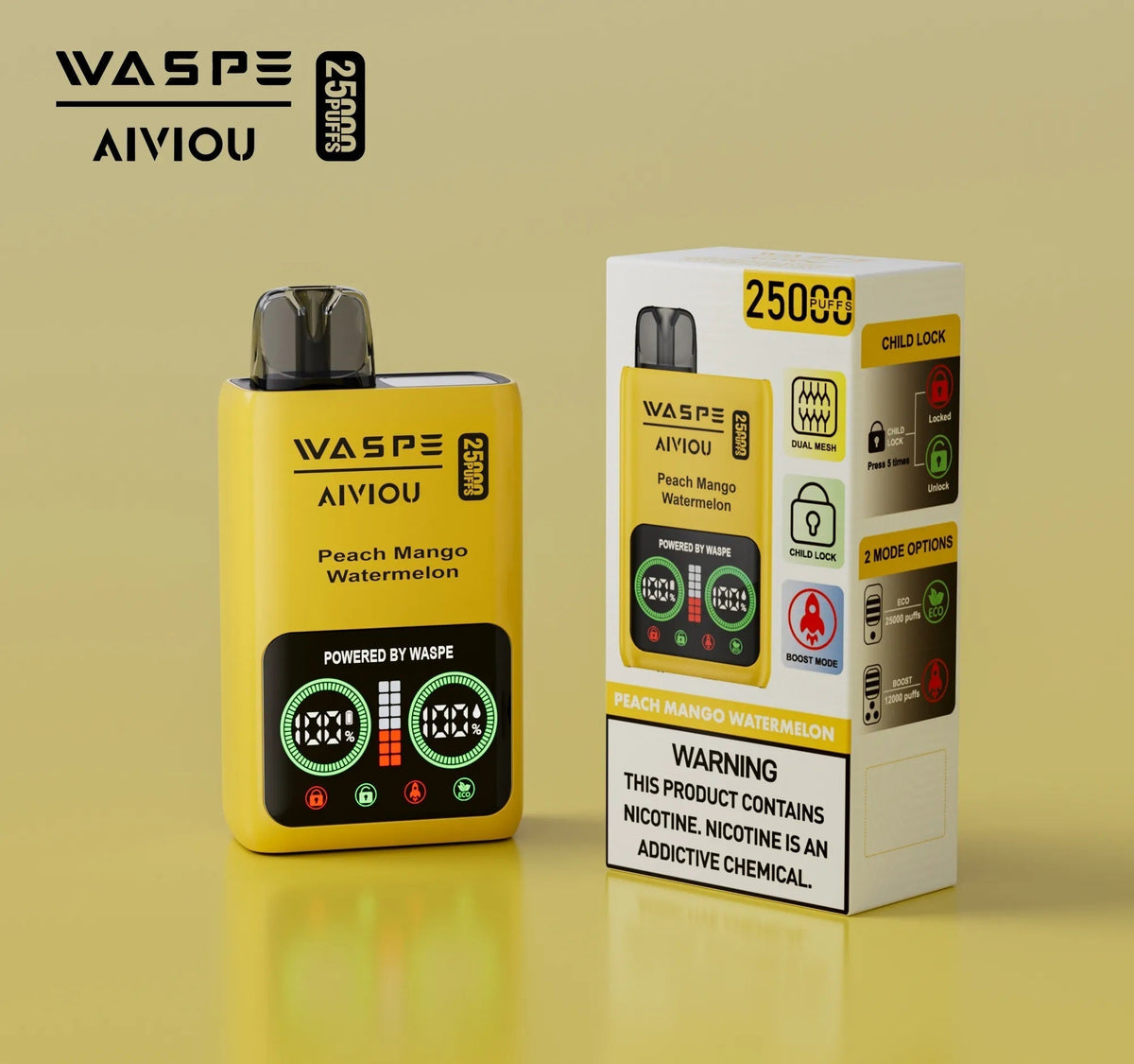 WASPE 25000 Puffs Disposable Vape Wholesale