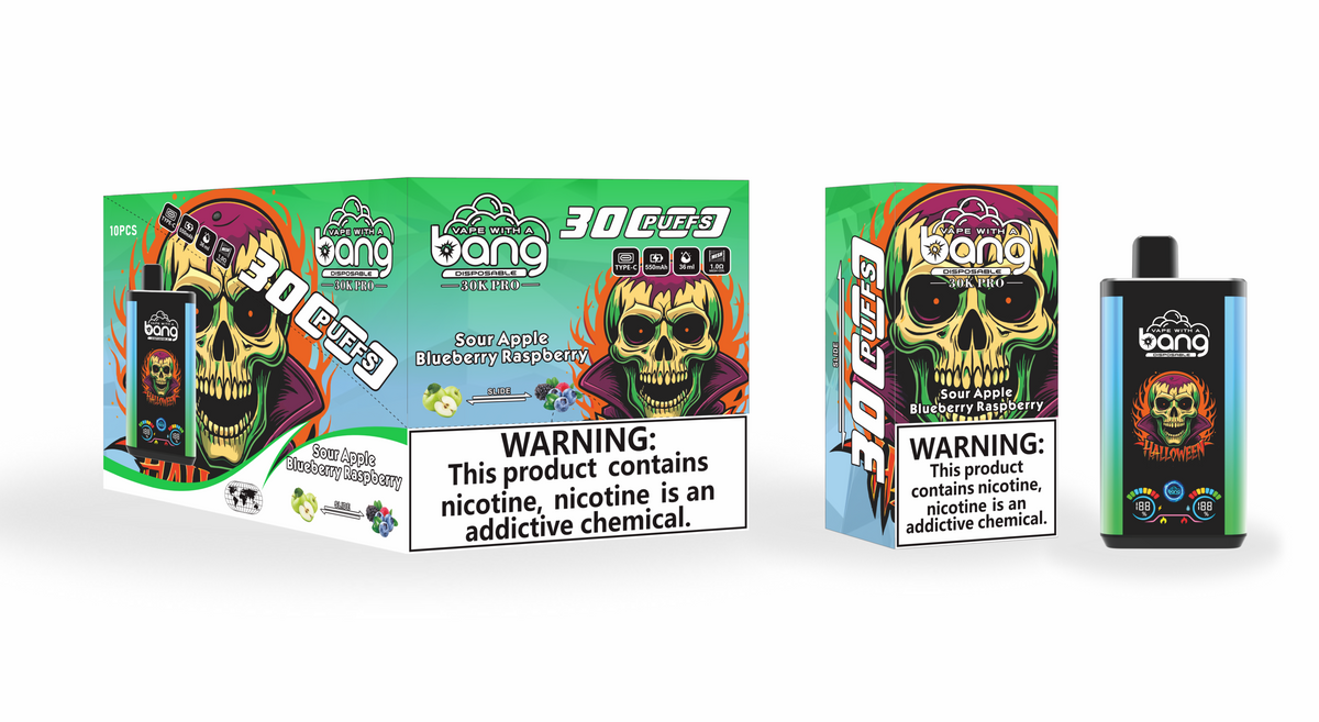 Bang 30000 PRO 30k puffs Disposable Vape 850mah  16 Flavors