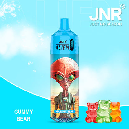 JNR Alien 10000 puffs RGB lights Disposable Vape – Enjoy Infinity Flavor-850mAh Battery, 20ml E-liquid, Multiple Nicotine 48 Flavors