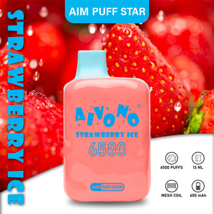 AIVONO AIM  PUFFSTAR 6500Puffs Disposable Vape Wholesale