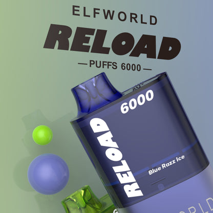 ELFWORLD Reload 6000 Puffs Disposable Vape Wholesale