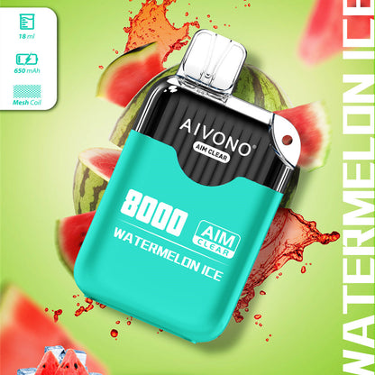 AIVONO AIM CLEAR 8000 Puffs Disposable Vape Wholesale