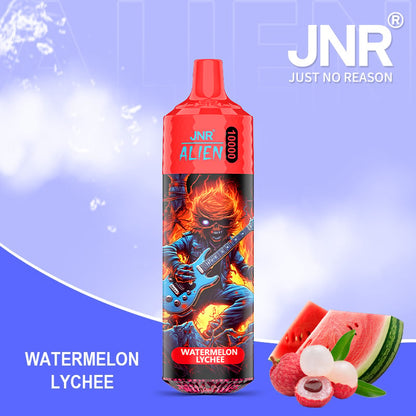 JNR Alien 10000 puffs RGB lights Disposable Vape – Enjoy Infinity Flavor-850mAh Battery, 20ml E-liquid, Multiple Nicotine 48 Flavors