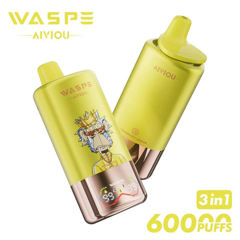 WASPE 3in1 60000 Puffs Disposable Vape Wholesale