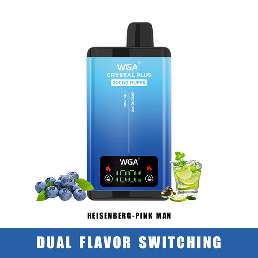 WGA vape HEISENBERG/PINK MAN Pro Max Extra 20000 Puffs Disposable Vape