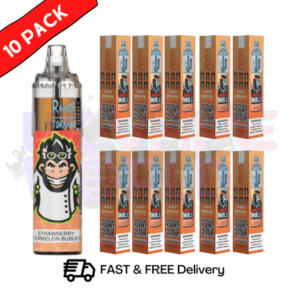 Rainbow ICE - Tornado 7000 Puff Bar R and M
