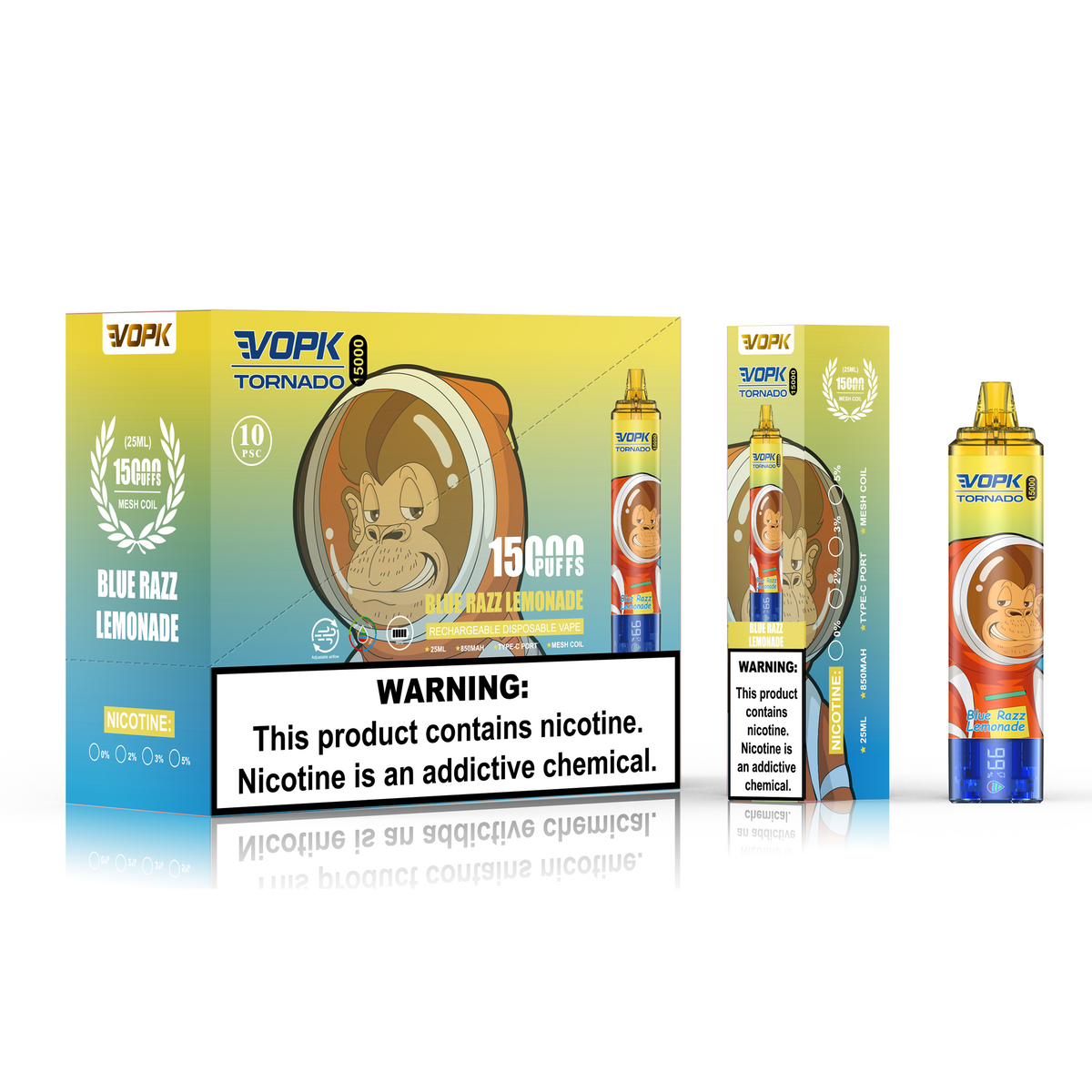 VOPK Tornado 15000 Puffs Disposable Vape Wholesale