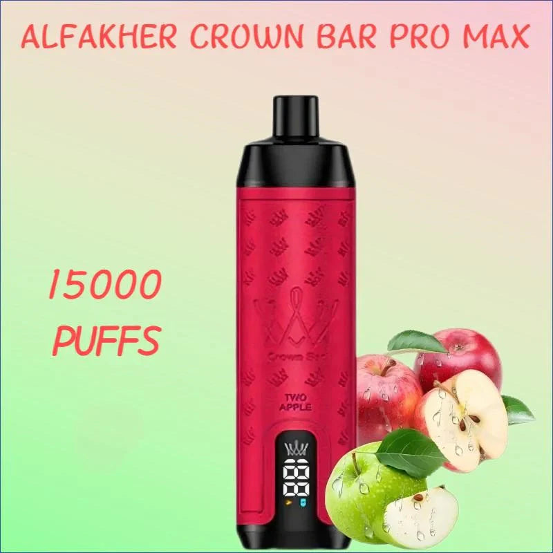 ALFAKHER CROWN BAR 15K PRO MAX Wholesale Vape popular Sale