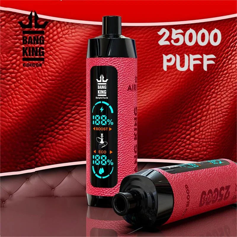 BangKing 25000 E-shisha Wholesale Discount Price Best Sale-850mAh Battery, 40ml E-liquid, Multiple Nicotine 12 Flavors