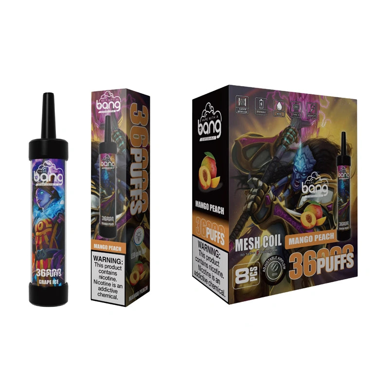 Bang 36000 Puffs 36K Jetable Vape Airflow Adjustable E Hookah