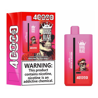 Bang Blaze 40000 Puffs 40K Dual Flavors Vape jetable Wholesale
