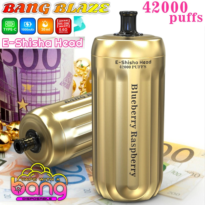 Bang Blaze 42000 Puffs 42K Vape jetable Wholesale E-Shisha Head
