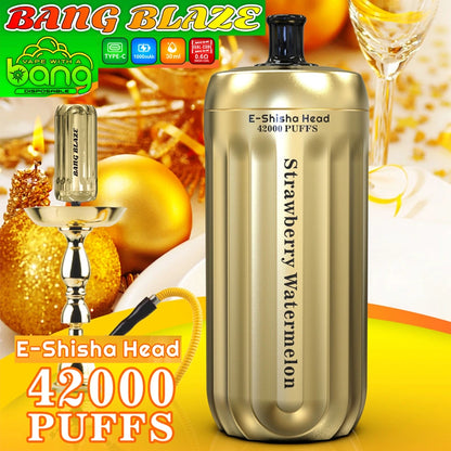 Bang Blaze 42000 Puffs 42K Vape jetable Wholesale E-Shisha Head