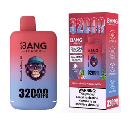 Bang Leader 32000 Puffs 32K Dual Flavors Disposable Vape Wholesale
