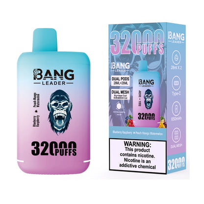 Bang Leader 32000 Puffs 32K Dual Flavors Disposable Vape Wholesale