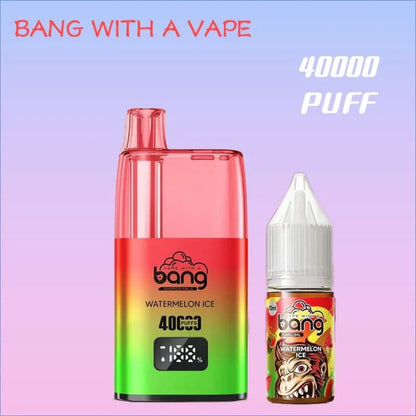 Bang With A Vape 40000 Smart Disposable Bulk Price Top Sale-650mAh, 20ml E-liquid, Multiple Nicotine 11 Flavors