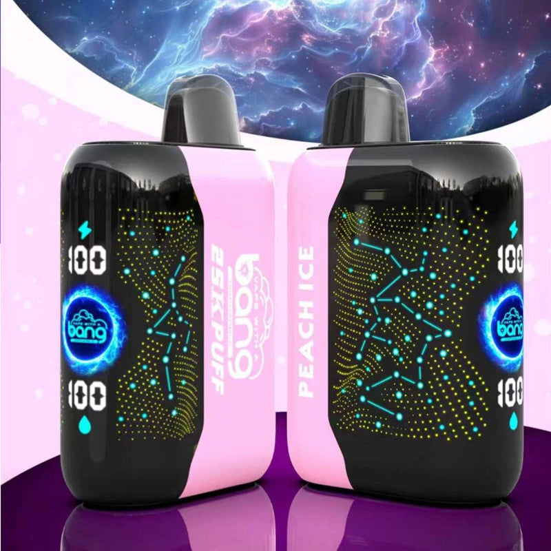 Bang Starry 25000 bouffées 25K 3D Curved Screen Vape Cigarette électronique jetable Wholesale