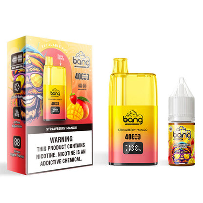 Bang With A Vape 40000 Smart Disposable Bulk Price Top Sale-650mAh, 20ml E-liquid, Multiple Nicotine 11 Flavors