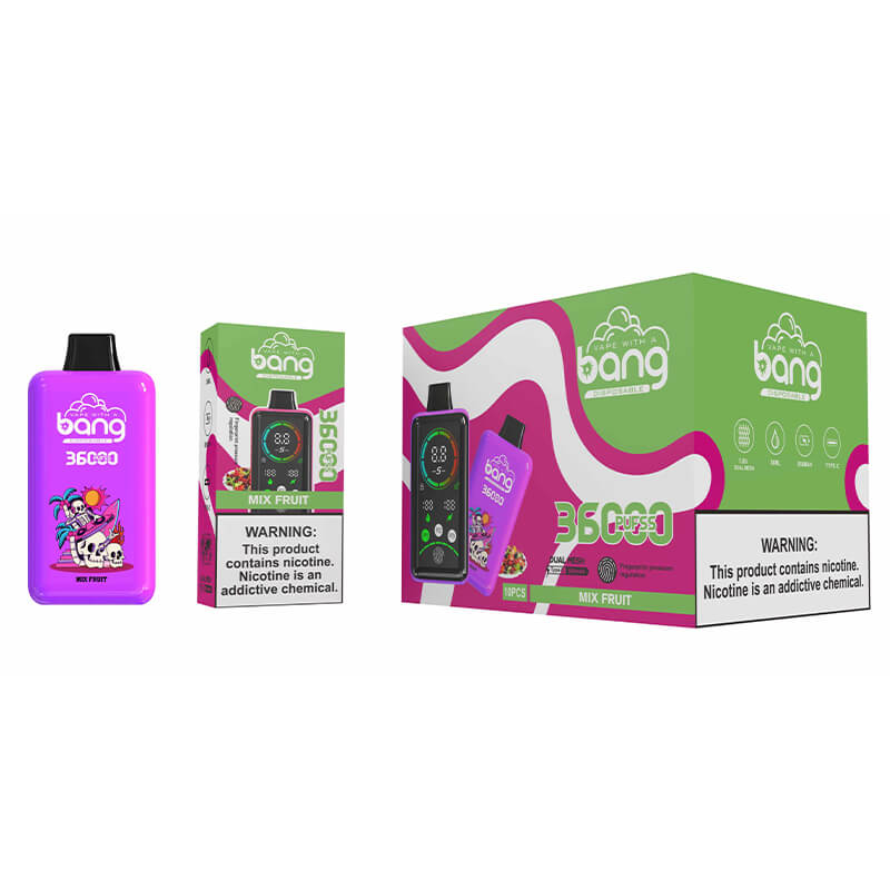 Bang 36000 Puffs Disposable Vape - 36ml E-Liquid, 650mAh Battery