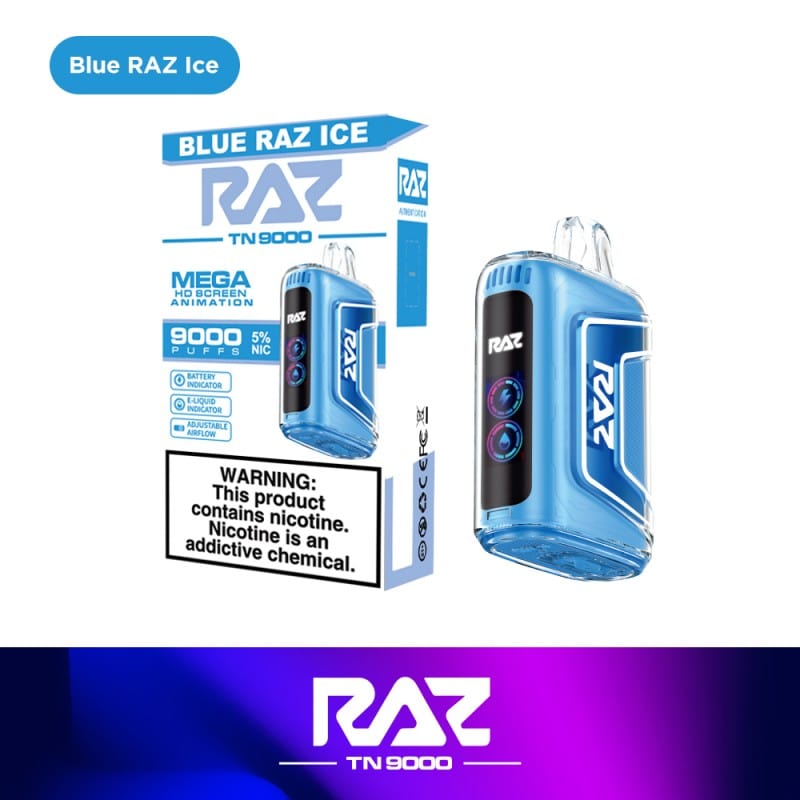 RAZ d TN9000 - Blue Raz Ice