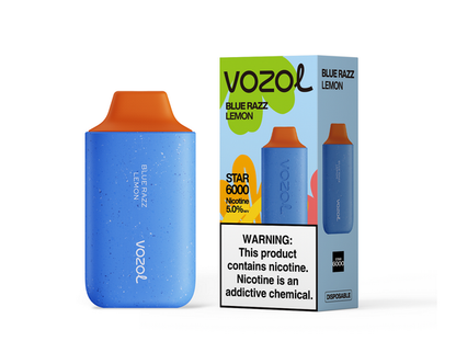 Vozol Star 6,000 puffs 500mAh battery 17 Flavors