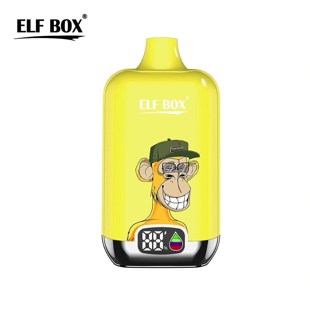 ELF BOX 12000 Puffs 12K Digital Disposable Vape Smart Screen EU Warehouse Wholesale