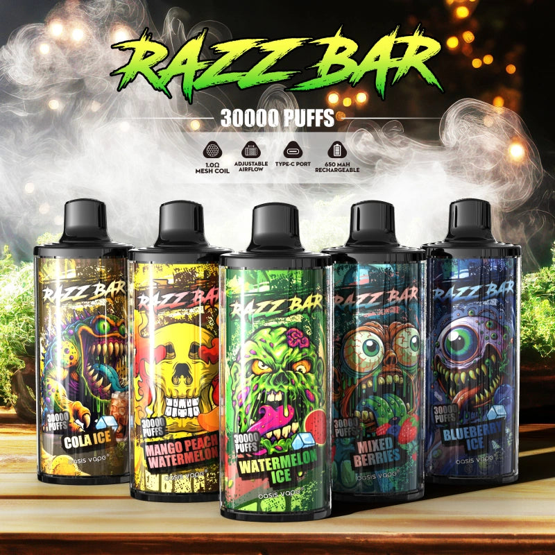 Razz Bar 30000 Puffs 30K Disposable Vape Electronic Cigarette Wholesale EU Warehouse