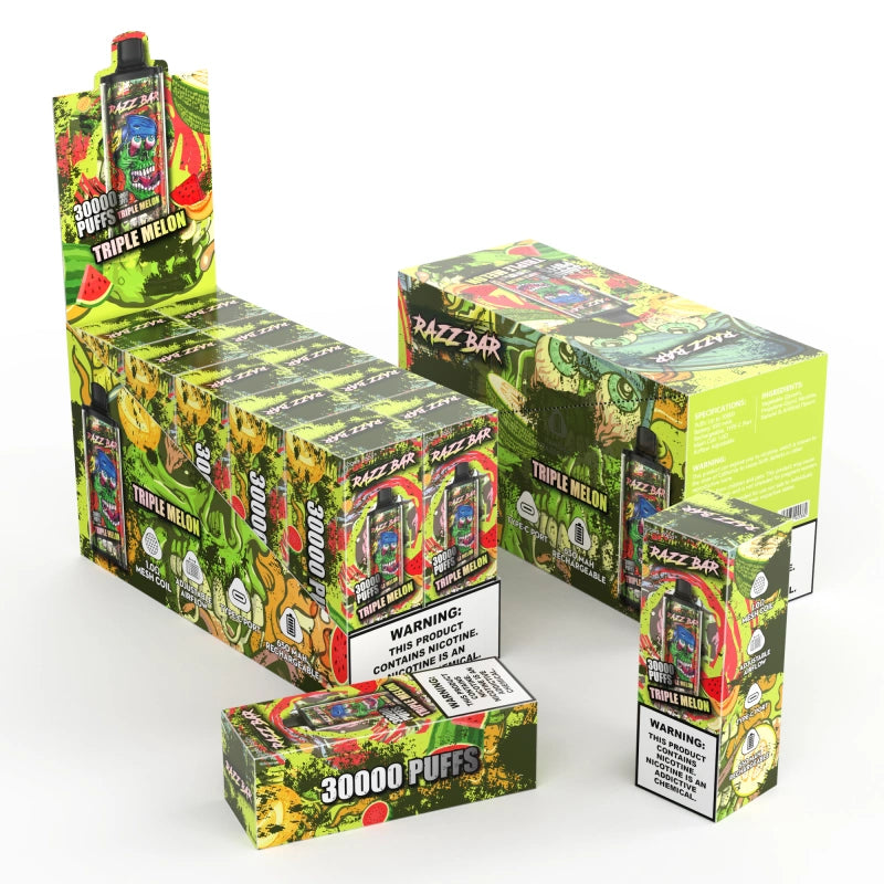 Razz Bar 30000 Puffs 30K Cigarette électronique jetable Wholesale EU Warehouse