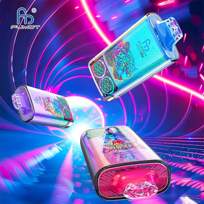 Fumot Leopard 40000 Puffs 40K Crystal Vape Disposable LED Screen Wholesale E Cigarette