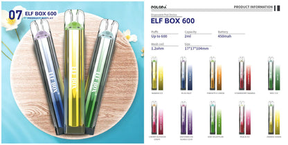 ELF BOX 600 Puffs 2% Nicotine Disposable Vape Pen