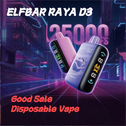 ELFBAR RAYA D3 25000 PUFF DISCOUNT PRICE BEST SALE