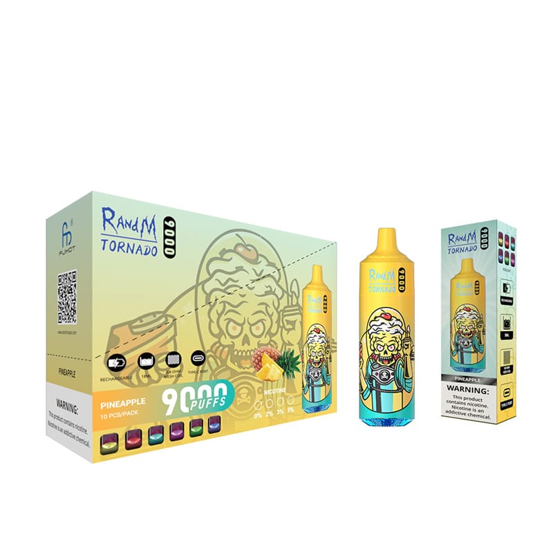 Fumot RandM Tornado 9000 Puffs 9K Disposable Vape Wholesale